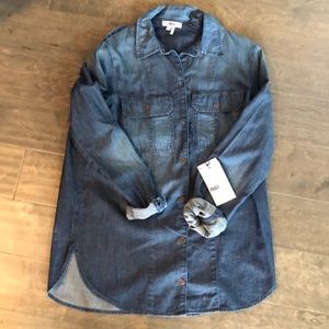 Denim Button-up